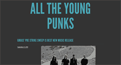 Desktop Screenshot of alltheyoungpunks.com